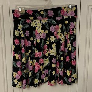 Decree Flower Skater Skirt